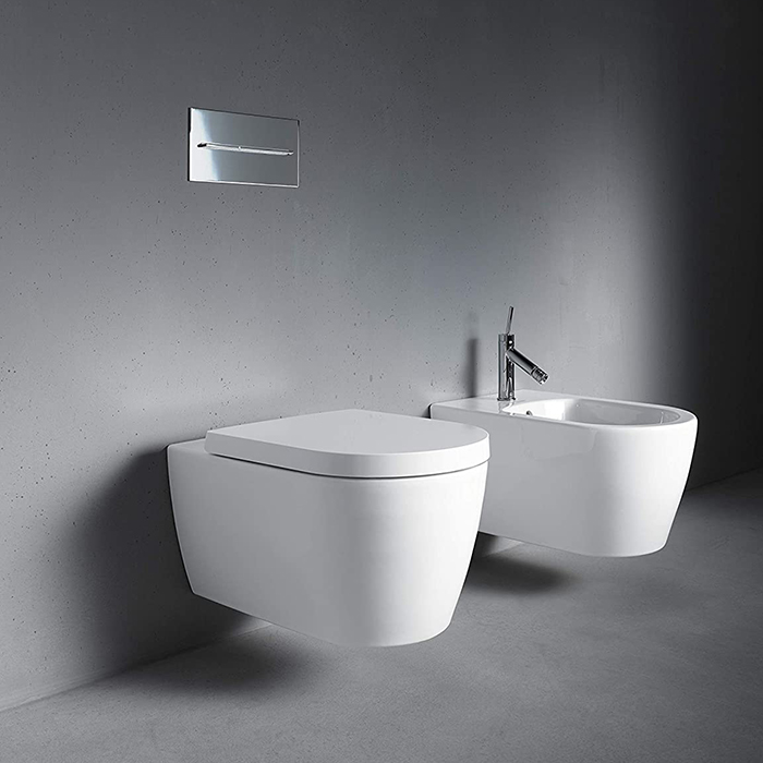 Duravit ME BY Starck Унитаз подвесной 48х37см Rimless включая