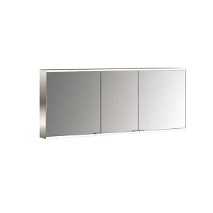 Emco Prime Зеркальный шкаф 160см., с подсветкой LED 2 Facelift навесная модель, 3-дверки, IP 20 зеркальная задняя стенка