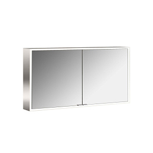 Emco Prime Зеркальный шкаф с подсветкой LED Facelift навесная модель, 1300 mm, 2-дверки, IP 20 зеркальная задняя стенка