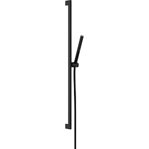 Hansgrohe Pulsify Душевой гарнитур, с ручным душем 1jet EcoSmart+ и душевой штангой 90 см, цвет: черный матовый