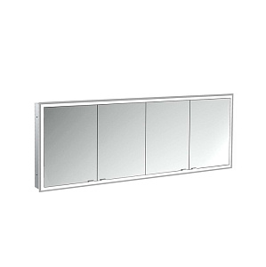 Emco Prime Зеркальный шкаф с подсветкой LED Facelift встраив. модель, 1800 mm, 4-дверки, IP 20 зеркальная задняя стенка