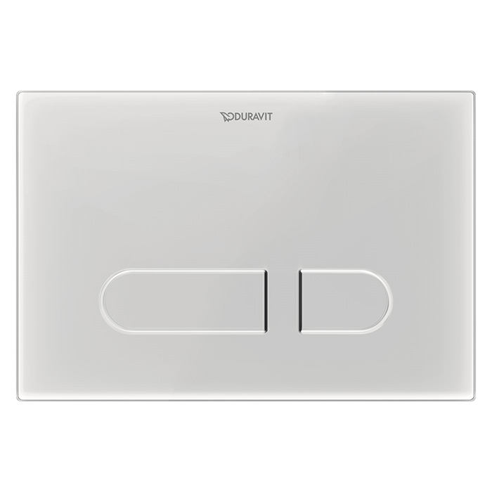 Duravit Starck F Plus Унитаз подвесной, безободковый, с сиденьем Sensowash Pro, инсталляцией и клавишей, покрытие Hygieneglaze, цвет: белый