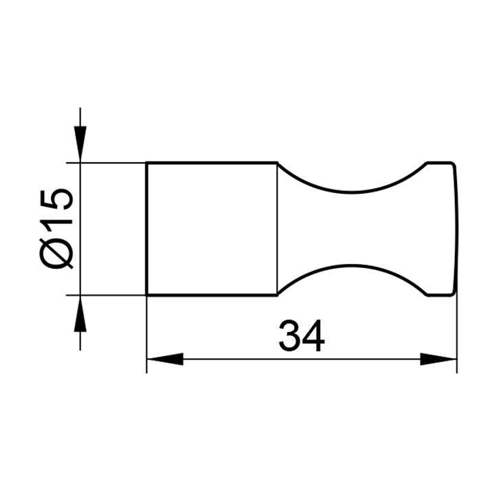 Keuco Elegance Крючок, подвесной, цвет: хром