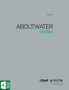 Fantini прайс-лист ABOUTWATER 05.2026 (XLSX)