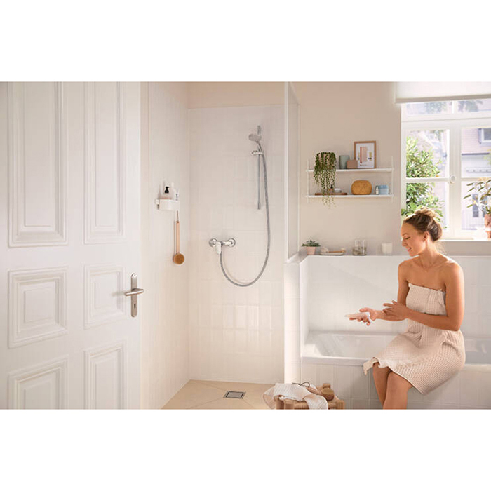 Hansgrohe Rebris S Смеситель для ванны, настенный, цвет: хром