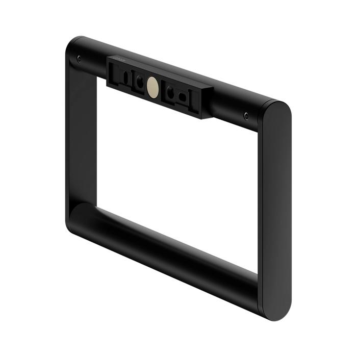 Keuco Plan Полотенцедержатель-кольцо, поворотный, цвет: черный матовый