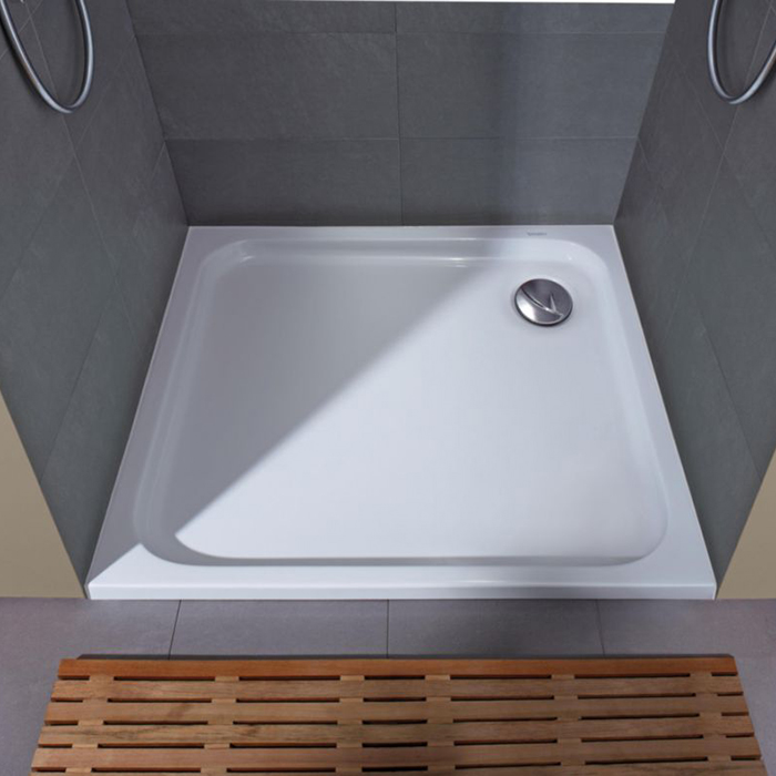 Duravit D-Code Душевой поддон 90x90х8.5см., акриловый, квадратный, цвет: белый