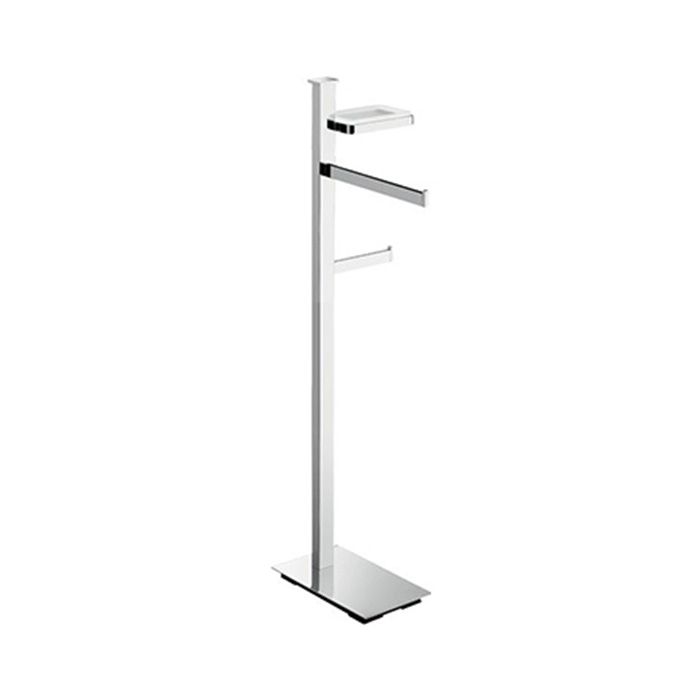 Colombo Units Стойка с аксессуарами, DX, держатель для т/б, мыльница, цвет: хром