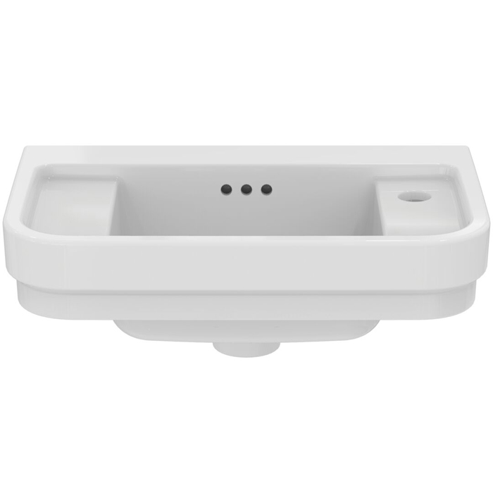 Ideal Standard Calla Раковина 50х32xh18см., подвесная, с 1 отв., Dx, с крепежом, цвет: белый глянец