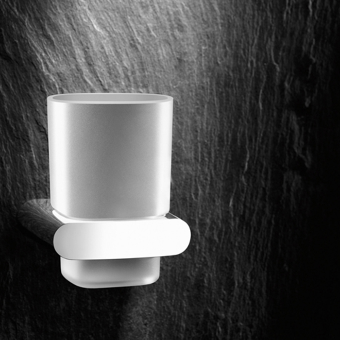 Keuco Elegance Стакан хрусталь, подвесной, цвет: хром