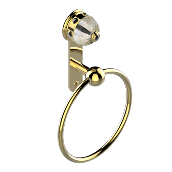 THG Amboise Onyx noir Держатель - кольцо 18см., подвесной, цвет: золото