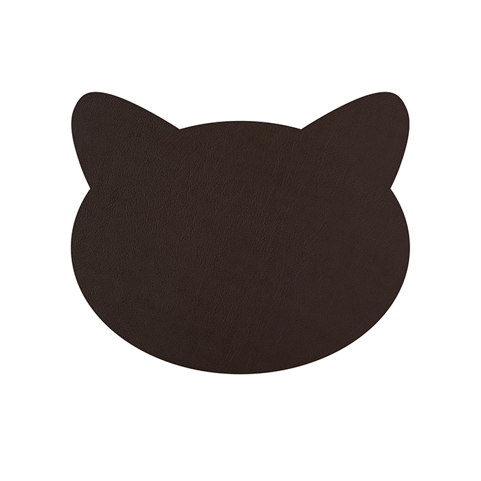 ADJ Плейсмат детский Cat, 42x35 см., цвет: капучино/шоколад