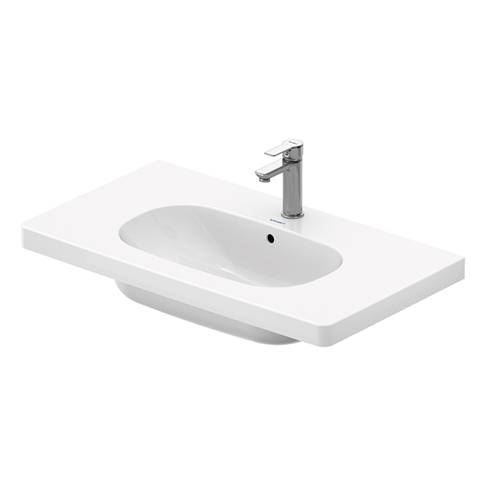 Duravit D-Code Раковина подвесная 85x48см, с 1 отв., с переливом, цвет: белый