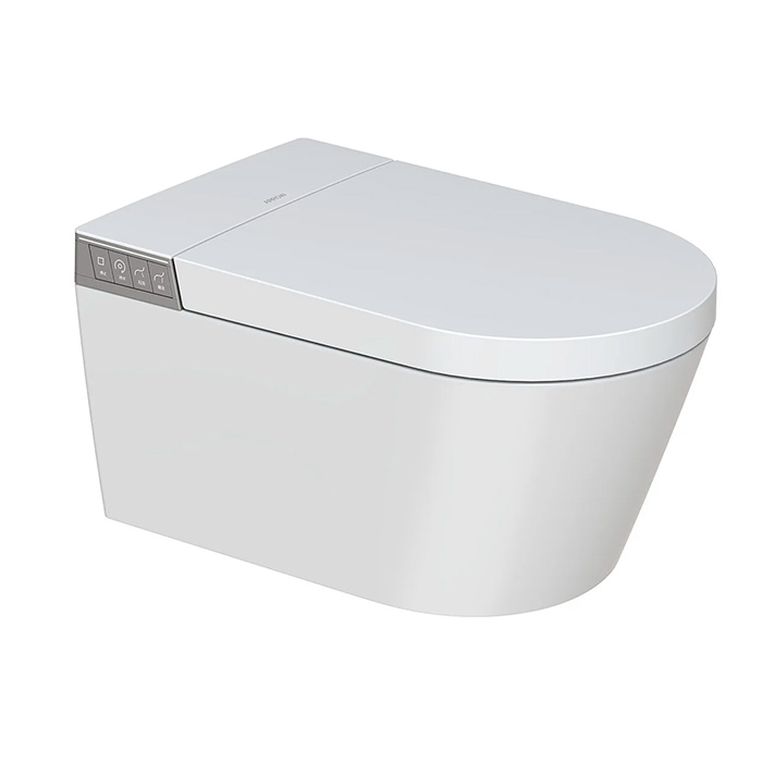 Arrow Pollux Унитаз Smart с функцией биде, 34x60см, подвесной, безободковый, цвет: белый