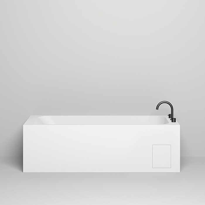 Salini Orlanda Встраиваемая ванна 170х70х60cм, прямоуг. чаша, S-Stone, цвет: белый матовый