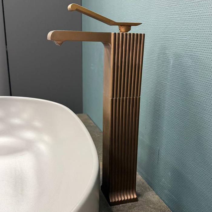 Stella Casanova Смеситель для раковины, на 1 отв., 3222MCHP, цвет: медь матовая