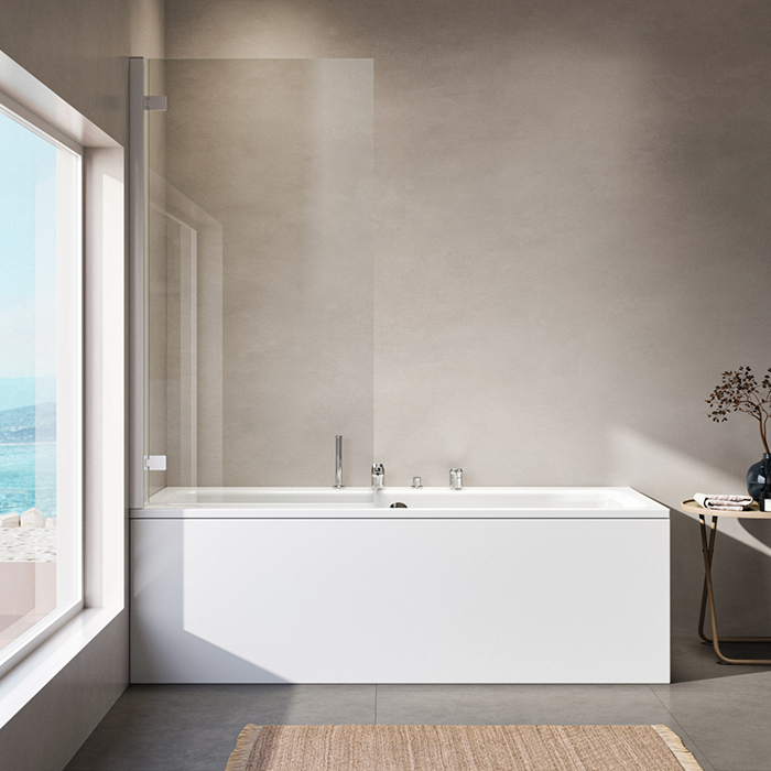 Ideal Standard Dolce Vita DUO Ванна 180x80 см, встраиваемая, акрил, без панелей, перелива, ножки в комплекте, цвет: белый глянец