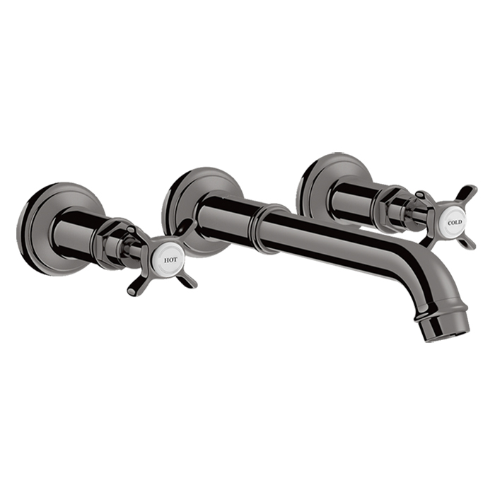 Axor Montreux Смеситель для раковины, встраиваемый, излив: 22.5см., цвет: полированный черный хром