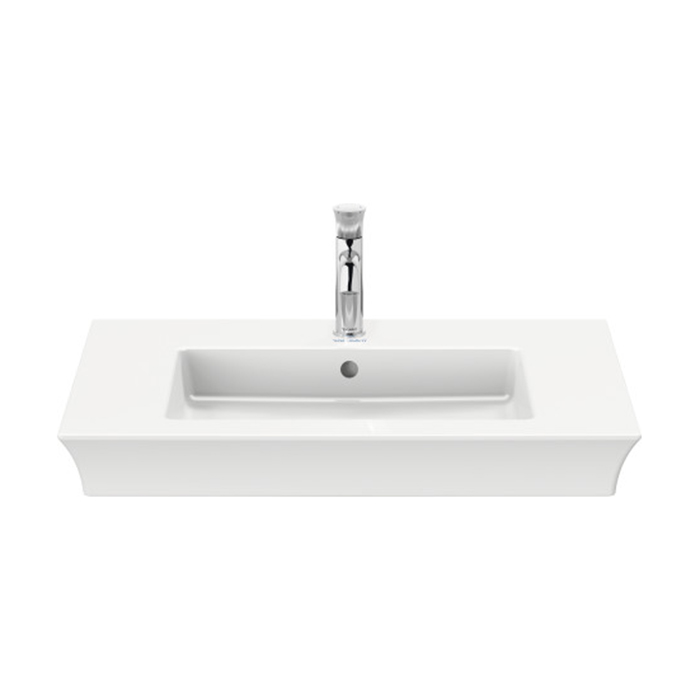 Duravit White Tulip Раковина накладная 75х49см, с переливом, с 1 отв., цвет: белый