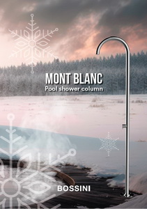 BOSSINI брошюра Mont Blanc Pool shower column
