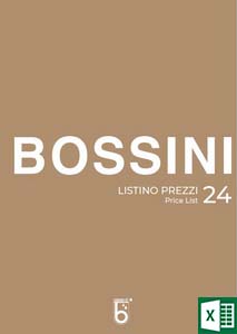 Bossini прайс лист 2024 (XLSX)