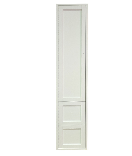 EBAN Domitilla Пенал подвесной 30х37хh170, с 1 дверка 2 ящ. , петли слева (SX), без ручек, цвет BIANCO ASSOLUTO
