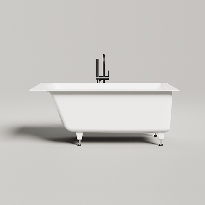 Salini Cascata Kit Ванна 150x70х62.5см., встраиваемая, S-Stone, цвет: белый матовый