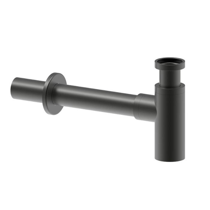 NEMO Сифон для раковины, цвет: черный матовый