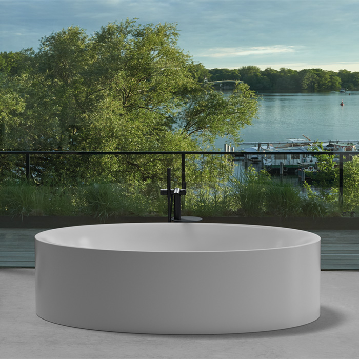 Bette Eve Oval Silhouette Ванна овальная отдельностоящая с шумоизоляцией 180х100х45см, цвет: белый