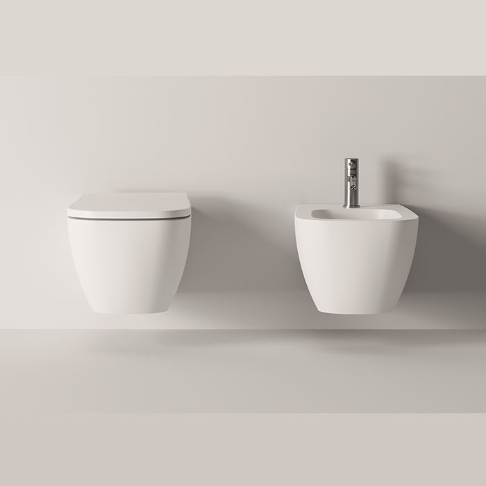 Alice Wunder Биде подвесное 53х31см., цвет: белый глянцевый