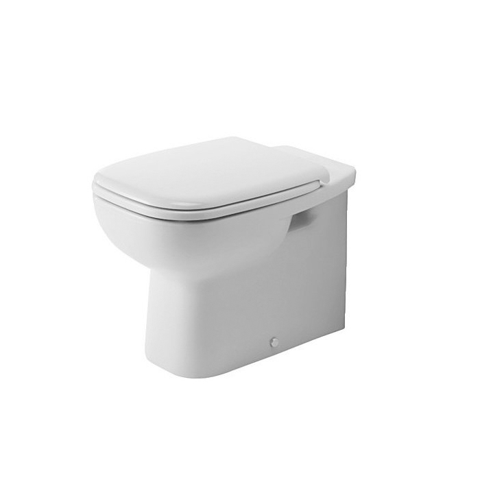 Duravit D-Code Сиденье для унитаза, петли: пластик с микролифтом, цвет: Белый