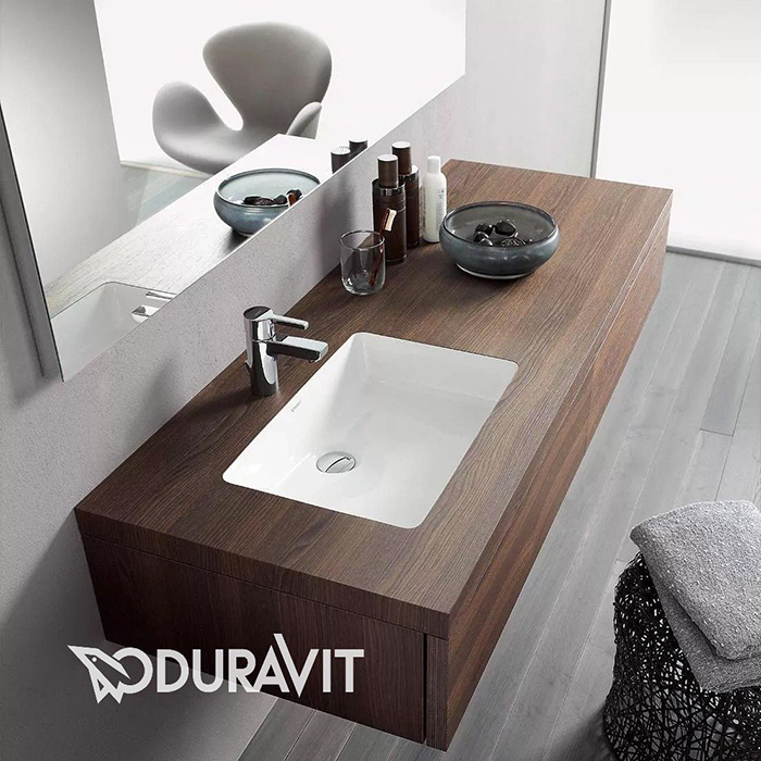 Duravit Starck 3 Раковина 49х36.5см., встраиваемая снизу, без отв., цвет: белый
