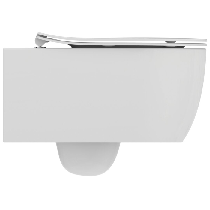 Ideal Standard Blend Унитаз подвесной 54х35.5см., с сиденьем, технологией смыва AquaBlade®, цвет: белый