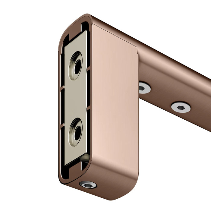 Keuco Edition 400 Полотенцедержатель, подвесной, цвет: brushed red gold