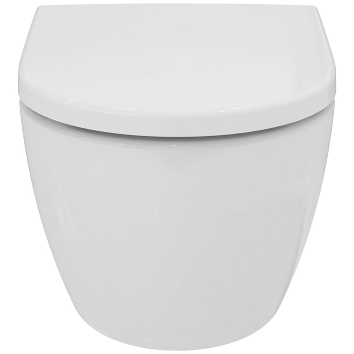 Ideal Standard Ellisse Унитаз подвесной, безободковый, с сиденьем, цвет: белый