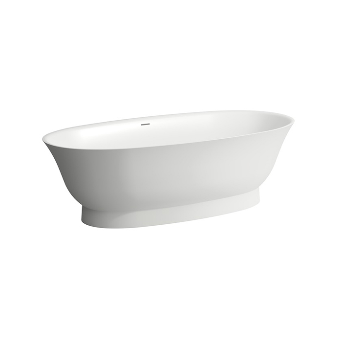 Laufen New Classic Ванна 190x90x58см, отдельностоящая, овальная, материал: Sentec, цвет: белый