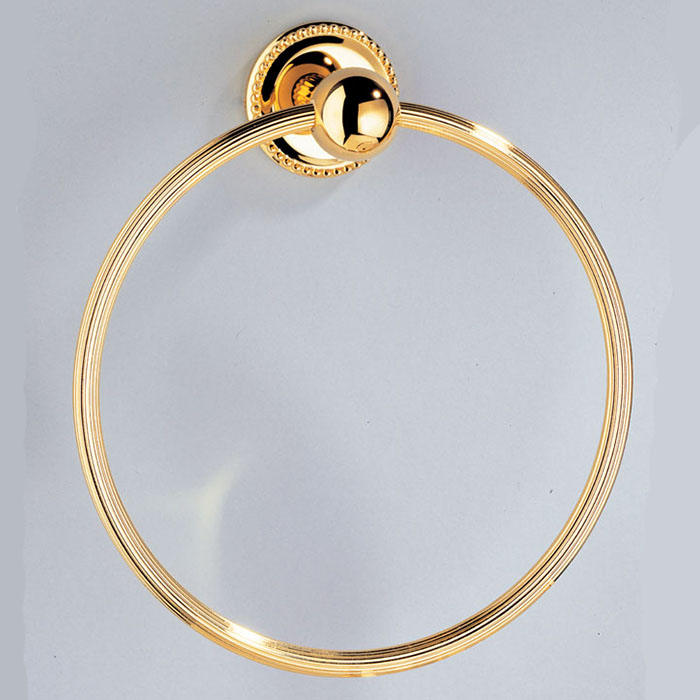 THG Amour De Trianon Полотенцедержатель-кольцо 18см., подвесной, цвет: полированное золото