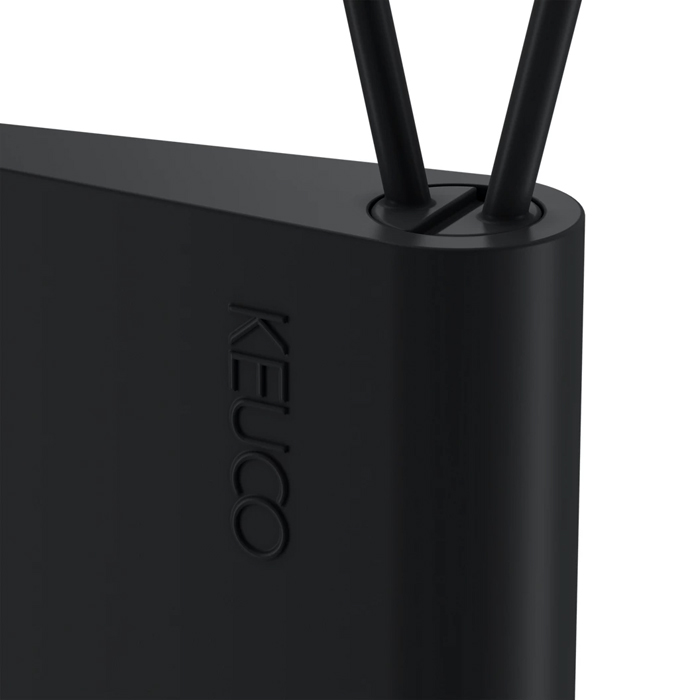 Keuco Стеклоочиститель с настенным креплением, скрытый крепеж для приклеивания в к-те цвет: чёрный