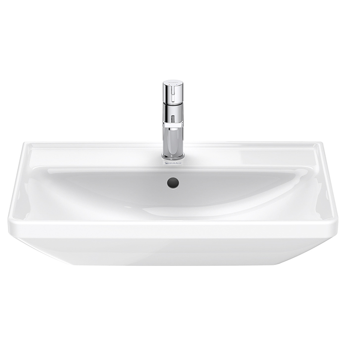 Duravit D-Neo Раковина накладная 65х44см, с переливом, с 1 отв., цвет: белый