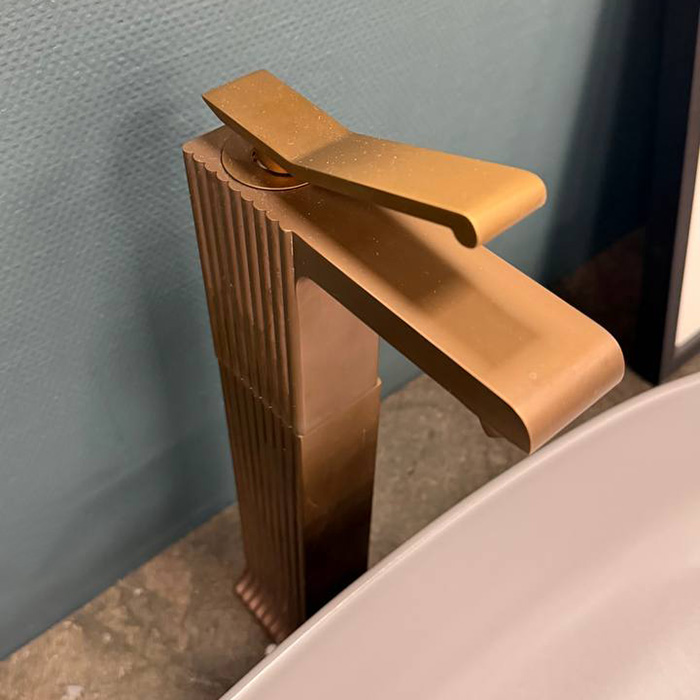 Stella Casanova Смеситель для раковины, на 1 отв., 3222MCHP, цвет: медь матовая