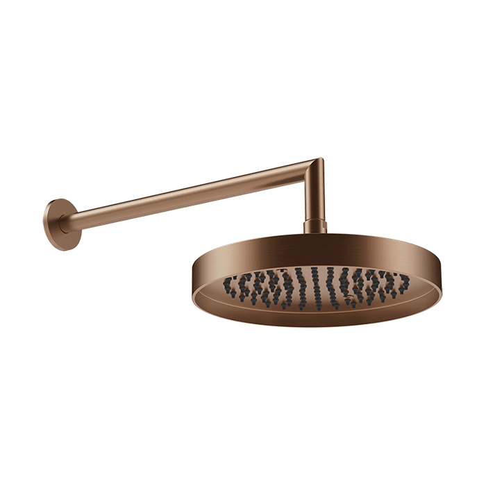 Gessi Incastri Верхний душ 25см., настенный, цвет: Copper Br. PVD