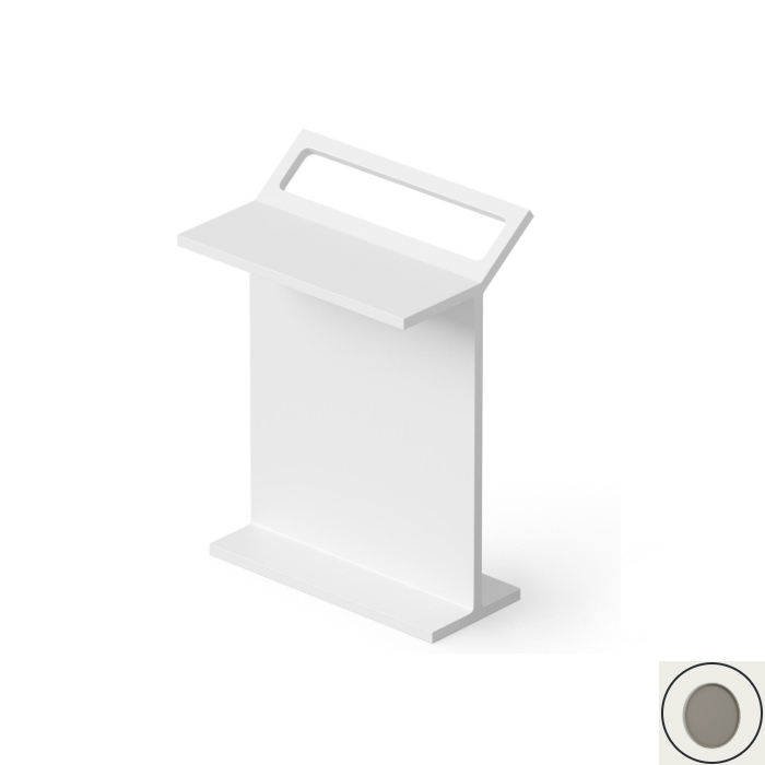 Dea Design Столик с полотенцедержателем, напольный, цвет: grey