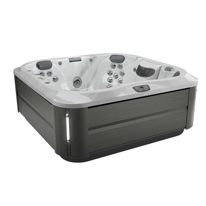 Jacuzzi SPA J335 Минибассейн 214х214х92см., стереосистема, цвет: Platinum/Brushed Gray