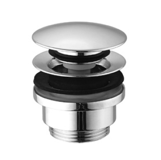 Gattoni Accessori Донный клапан для раковины - клик-клак, с указанием бренда, цвет:  хром