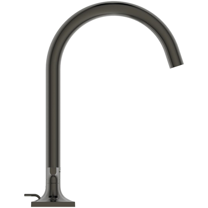 Ideal Standard Joy Neo Смеситель для раковины, на 3 отв., с донным клапаном, цвет: PVD Magnetic Grey