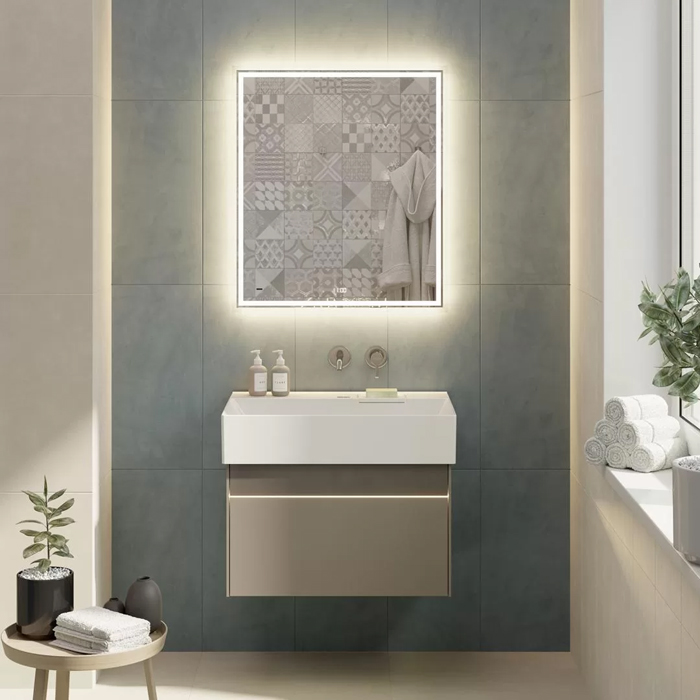 Kerama Marazzi Logica Тумба подвесная 67x46x40.3см., 2 ящика, цвет: песчаный
