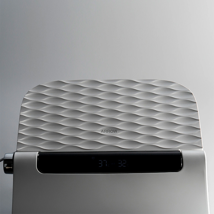 Arrow Pollux Унитаз Smart с функцией биде, 40x68см, напольный, безободковый, цвет: белый