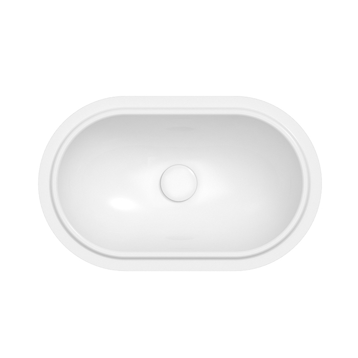 Globo Forty3 Раковина 60х37х20 см, без отв., цвет: белый