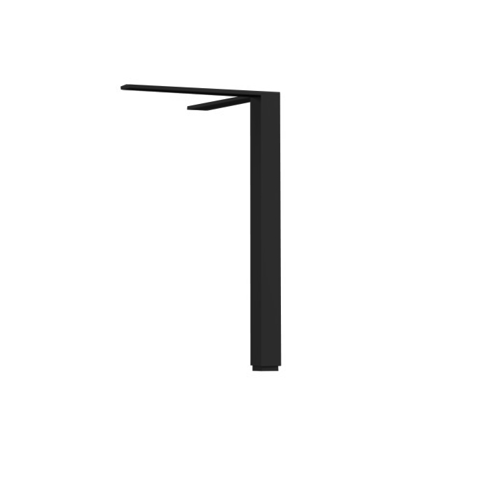 Kerasan Kanaal Ножка металлическая под тумбу 7811/7812 цвет: черный матовый