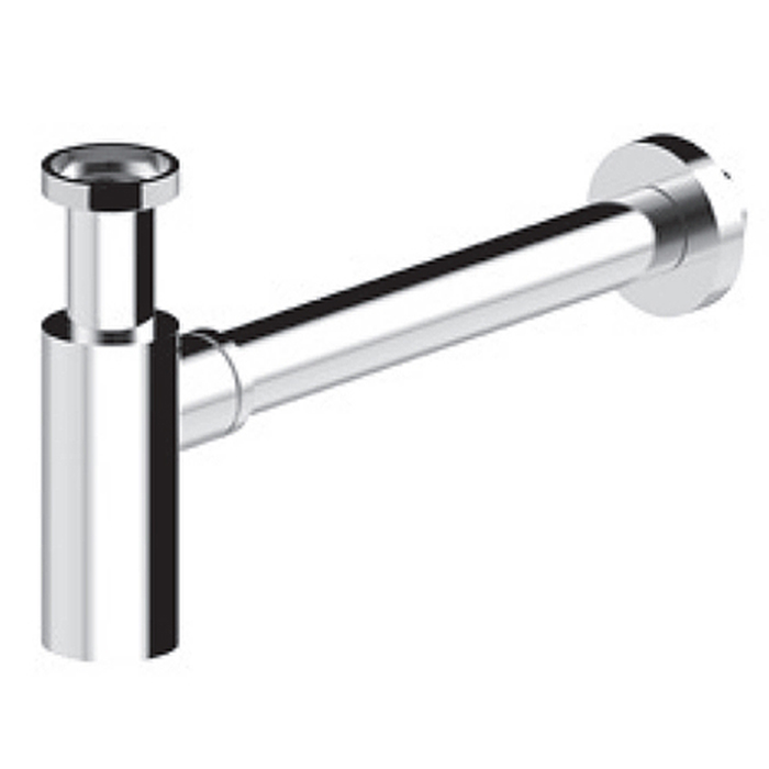 Stella Completamenti Сифон для раковины бутылочный, цвет: хром